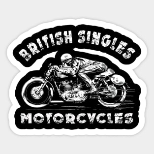 british motorcycles Sticker